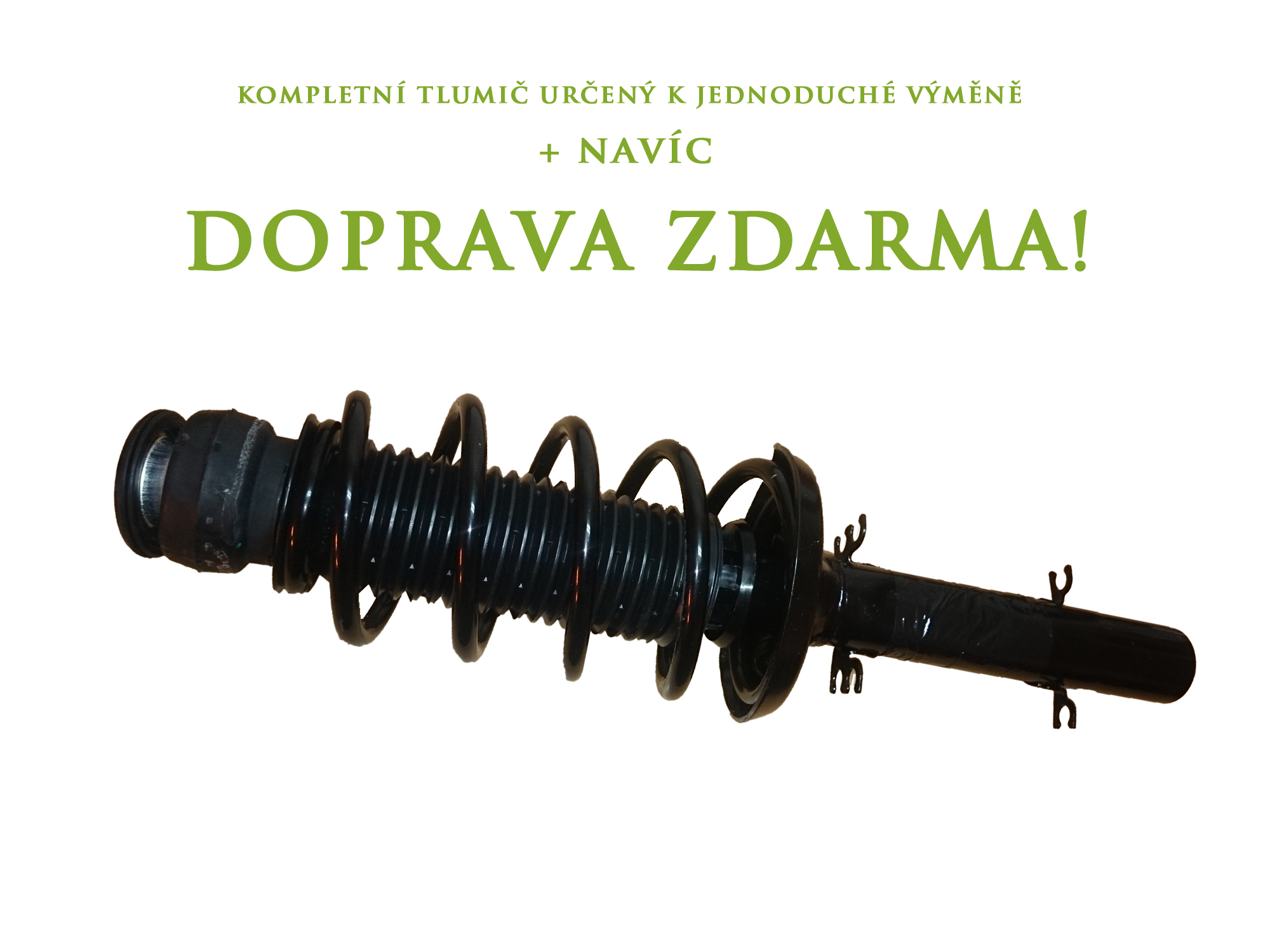 Kompletné tlmič Monroe Octavia 1 - predné 1.8+ 2.0+ 1.9tdi