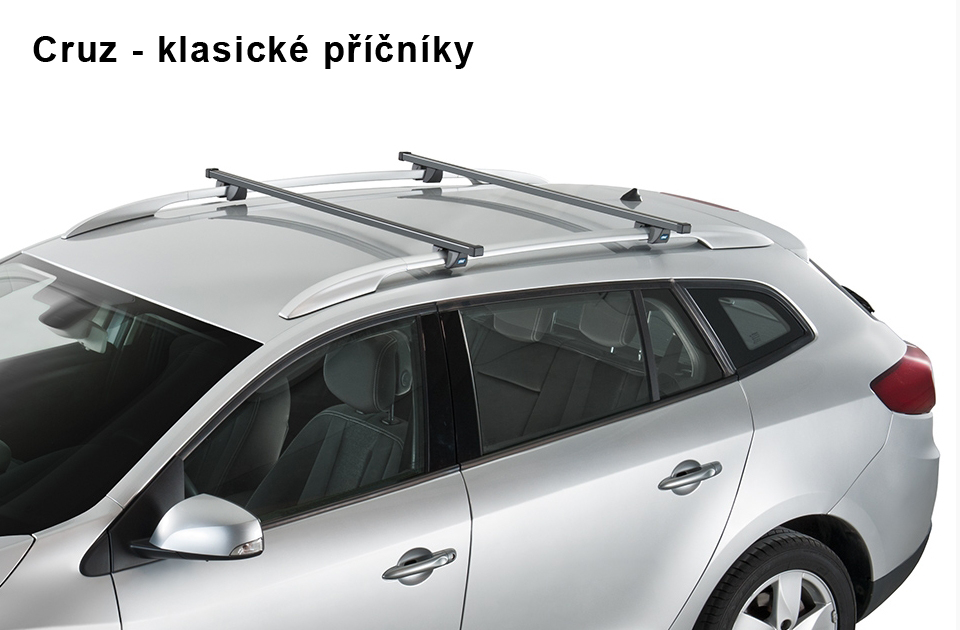 Strešný nosič Škoda superb kombi na podélníky, cruz