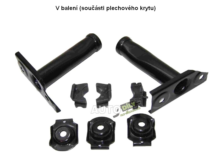 Plechový kryt motora Octavia (spodný)