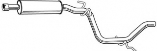 Výfuk Octavia2 2.diel (1.9 77kw)