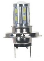 LED žiarovka s päticou H7 12SMD Samsung + 3W Osram 10-30V