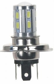 LED žiarovka s päticou H4 12SMD Samsung + 3W Osram 10-30V