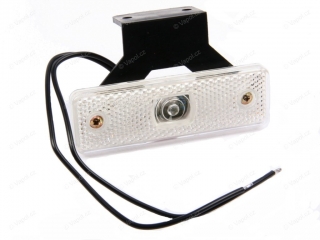 Pozičné svetlo W44 (219Z) predné biele LED, držiak