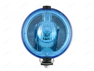 Diaľkové svetlo priemer 183 mm modré s LED, 12V