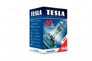 Žiarovka H4 12V 60/55W P43t +50% TESLA